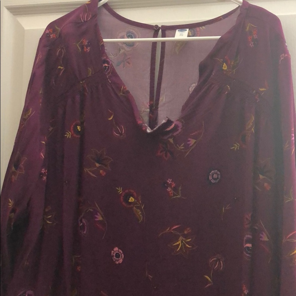 Old Navy purple tunic dress